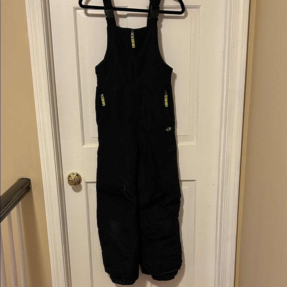 Champion Kids Black Snow Bib Unisex - Picture 2 of 2